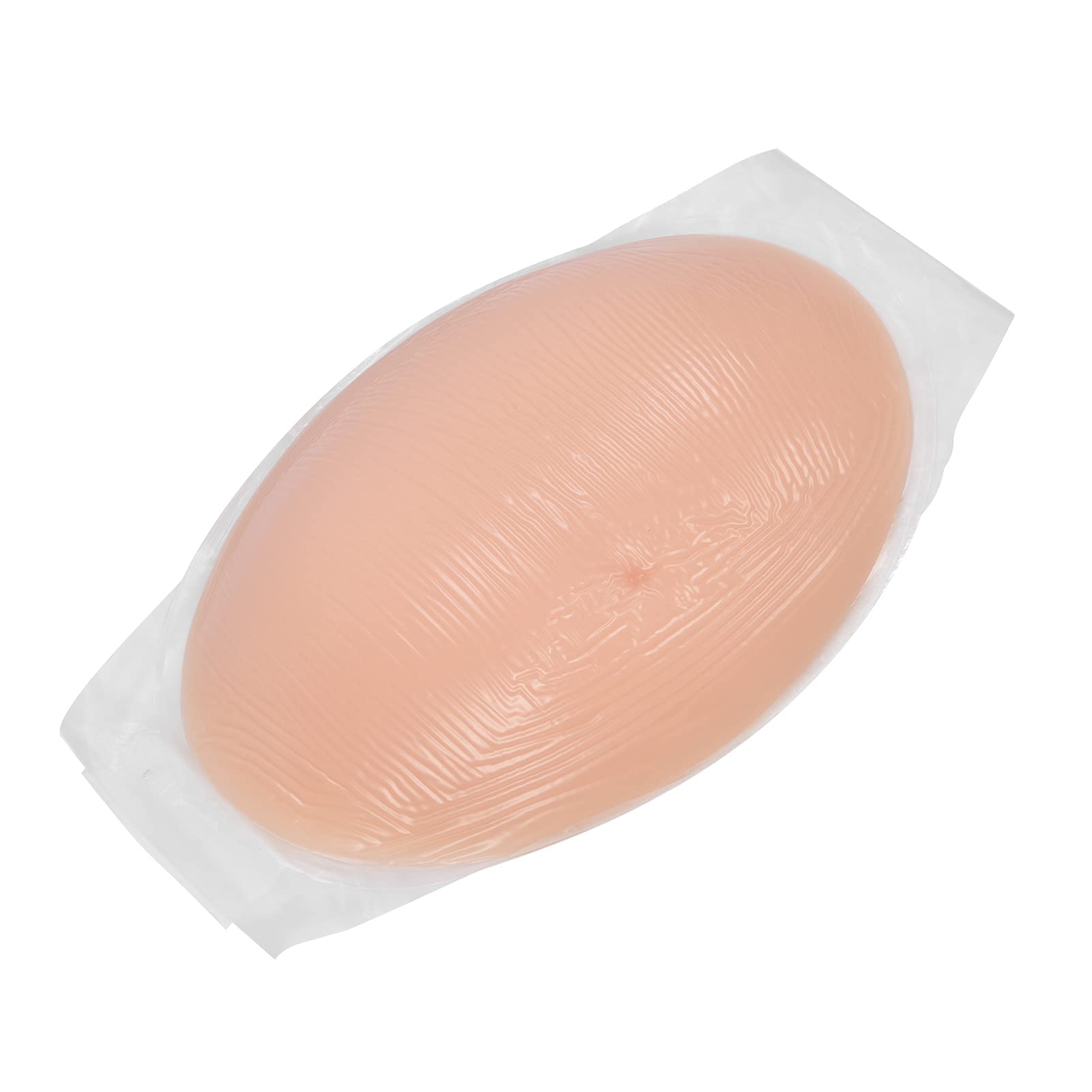 Biitfuu Eco-Friendly Silicone Artificial Belly - Flexible & Breathable Fake Pregnancy Belly with Loop Design for Healthcare Training (7-8 Months) - Perfect for Medical Simulation, Cosplay, and Prenatal Education