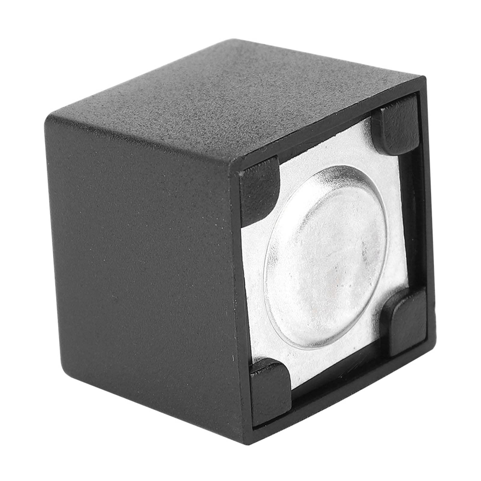 Premium Leather Magnetic Billiard Cue Chalk Holder - Portable Belt Clip for Pool Players - Compact 7x5x4.5cm Design - Perfect for Bars, Game Rooms & Professional Tournaments