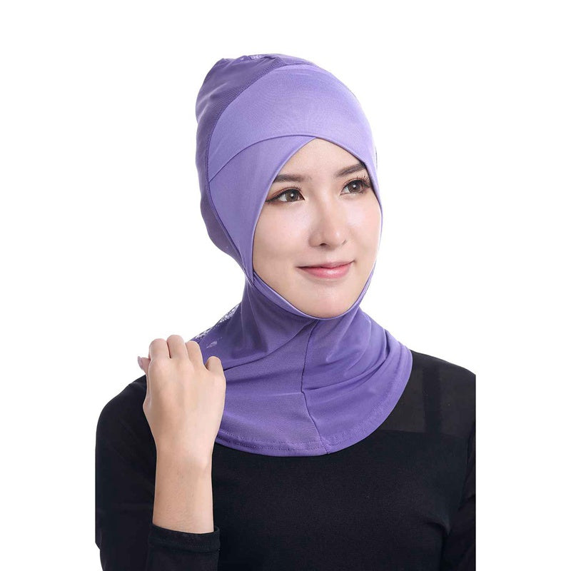 Breathable Muslim Women's Sport Undercap Hijab Inner Cap for Running, Yoga & Workouts - Moisture-Wicking & Comfortable Head Cover