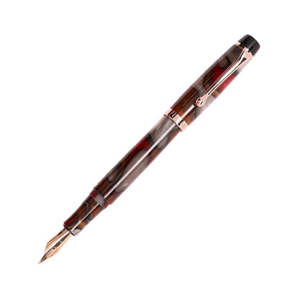 Opus 88 Fountain Pen - Premium Rose Gold Nib Calligraphy Pen for Writing, Journaling & Gift Giving | Smooth Ink Flow, Comfort Grip | Ideal for Professionals, Students & Pen Enthusiasts