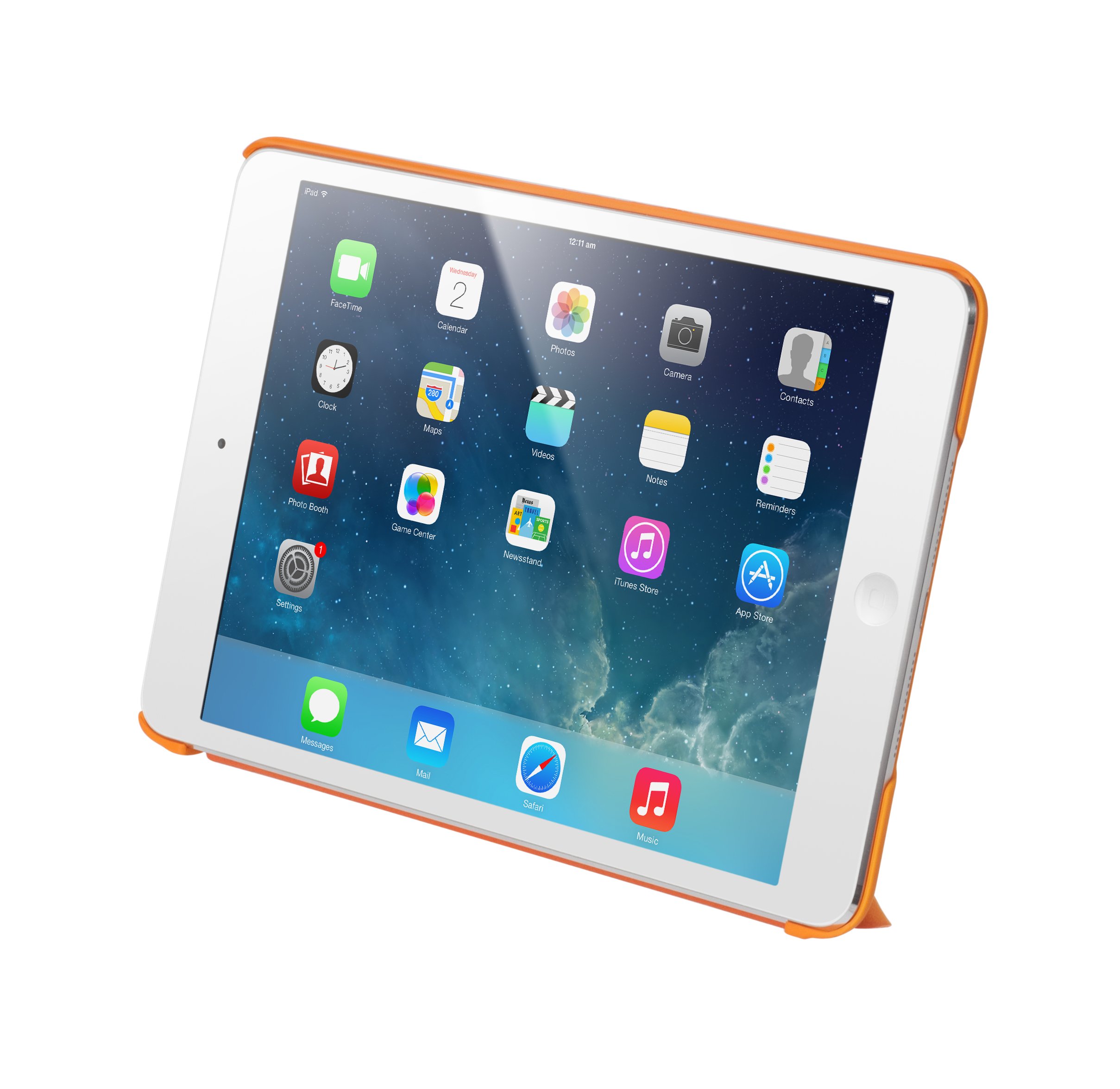 LAUT Official TRIFOLIO Case for iPad Mini 3/2/1 - Slim Protective Cover with Auto Sleep/Wake (Blue) - Perfect for Work, School & Travel