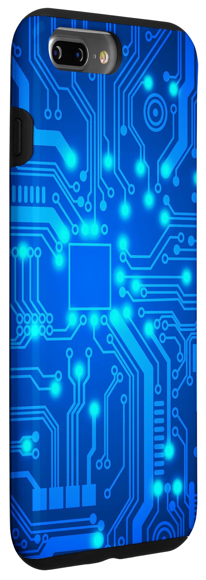 iPhone 7 Plus/8 Plus Blue Circuit Board Case for Tech Lovers