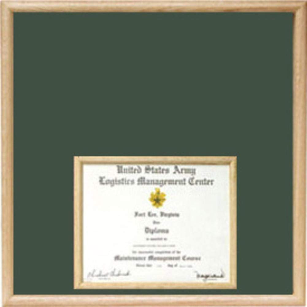 US Marine Corps Certificate Display Case with Flag Connections - Perfect for Military Awards, Office Decor & Home Memorabilia Display