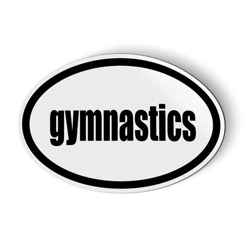 Gymnastics Stickers and T-Shirts - 3