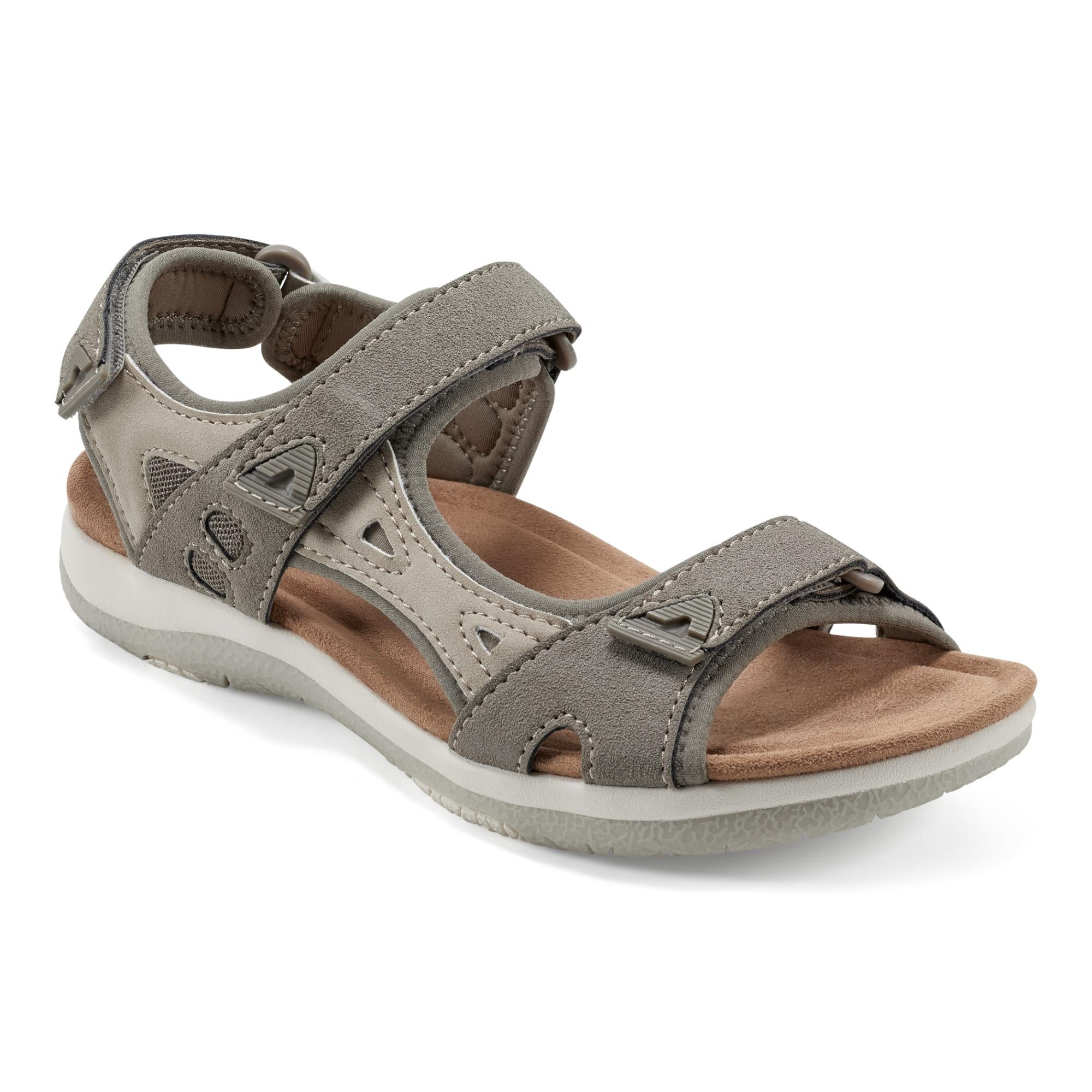 Earth Women's Skylar3 Grey Walking Shoes - Lightweight Comfortable Sneakers for Women with Arch Support | Perfect for Walking, Travel & Everyday Wear