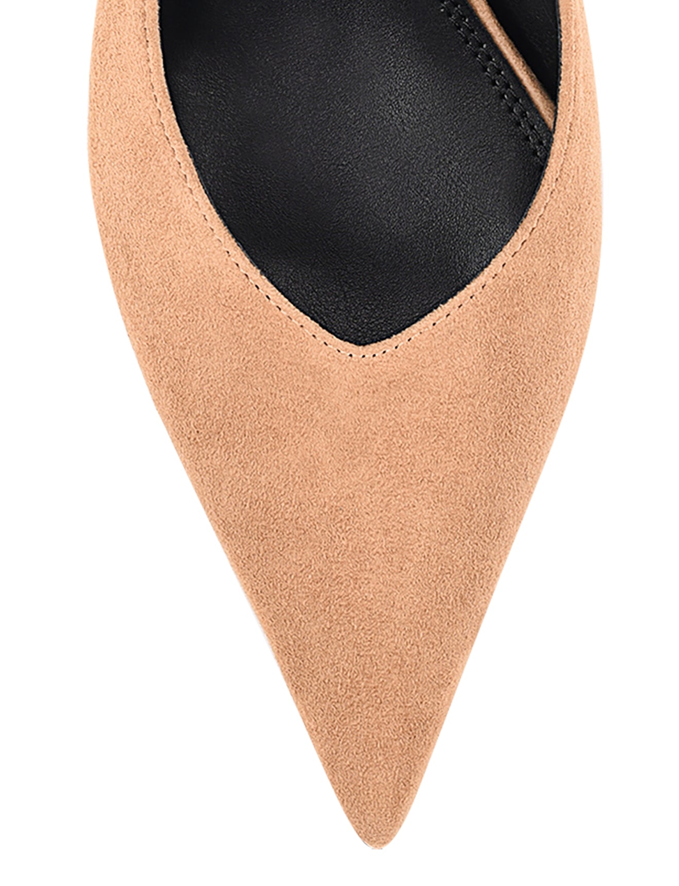 Yankee Slingback Block Heel Shoes - Camel Tan Suede Pumps for Women | Comfortable Mid Heel Dress Shoes for Office, Party & Special Occasions