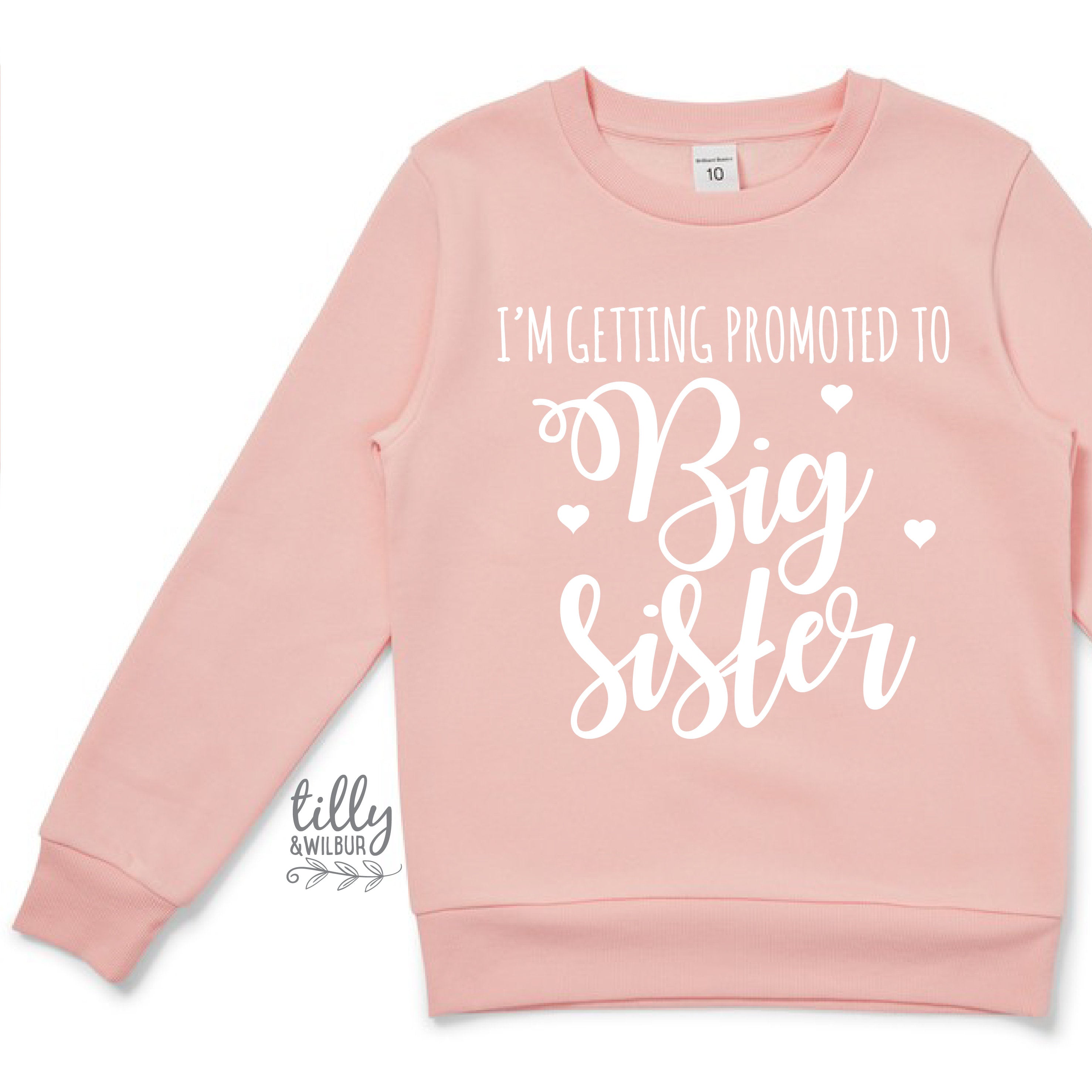 Big Sister Sweatshirt - Comfortable Women's Pullover Hoodie for Casual Wear - Perfect for Family Reunions, Sibling Gifts & Everyday Outfits