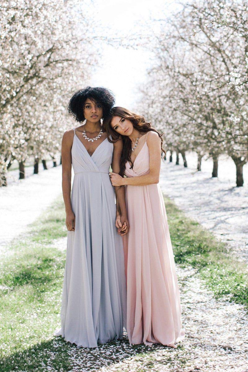 Elegant Women's Flowy Maxi Dress for Engagement Party & Wedding Guest - Long Summer Beach Dress for Vacation, Date Night & Special Occasions