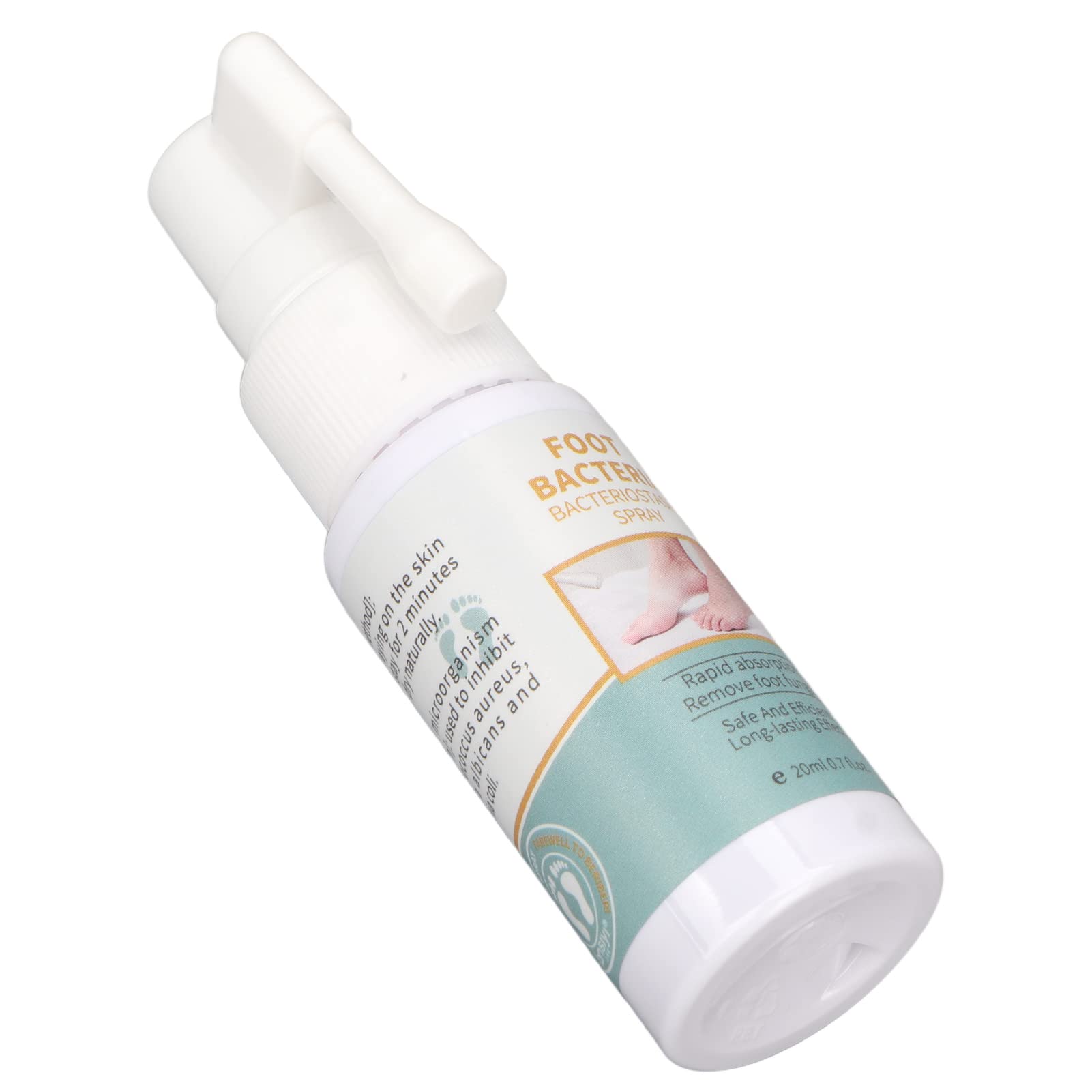 Foot Peeling Treatment Spray - 20ml Moisturizing & Exfoliating Foot Care for Cracked Heels & Dry Skin | Perfect for Pedicures, At-Home Foot Spa & Travel