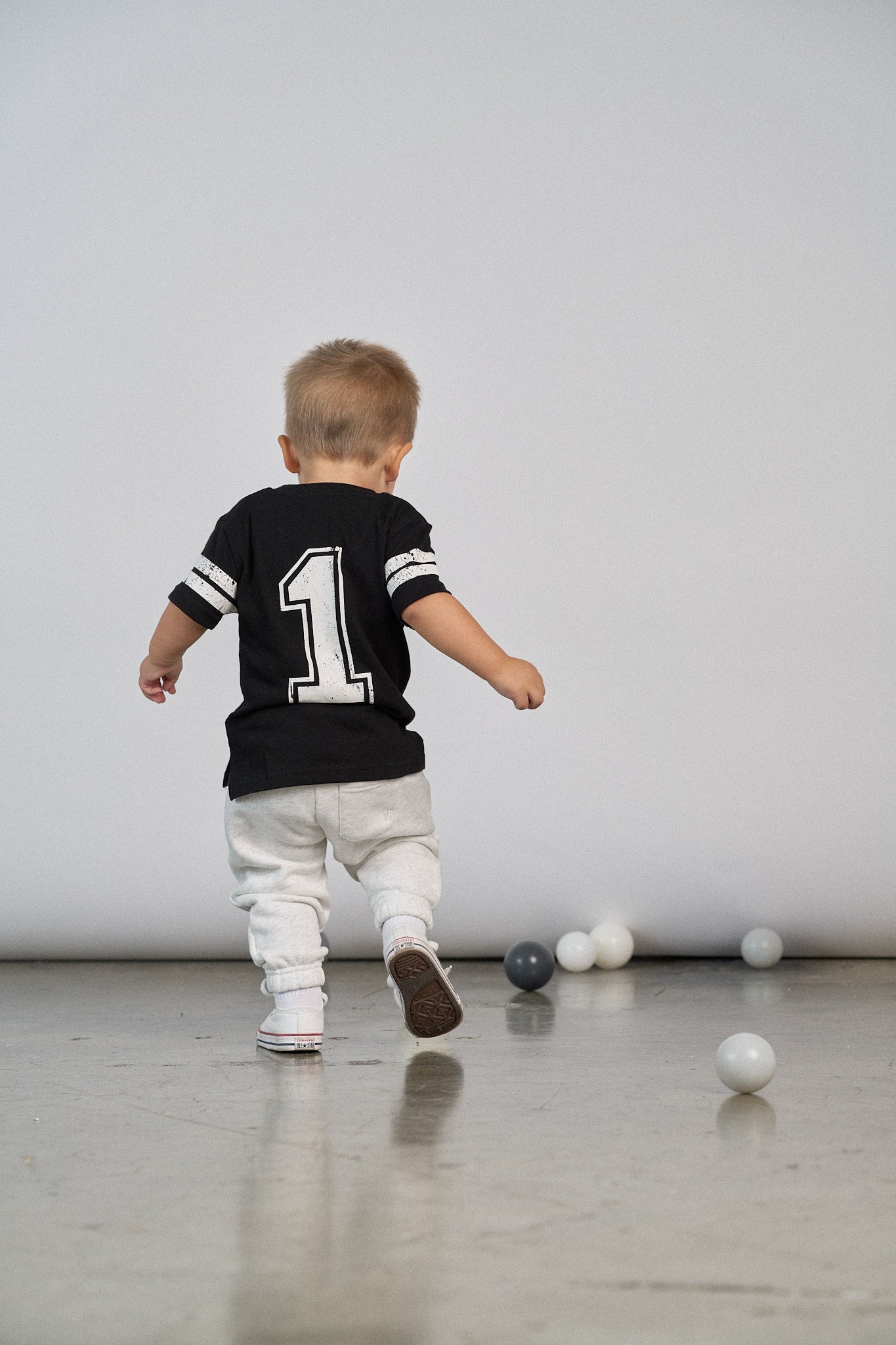 Varsity 5th Birthday Elevated T-Shirt for Boys - Black | Soft Cotton Kids Tee for Birthday Parties & School Celebrations