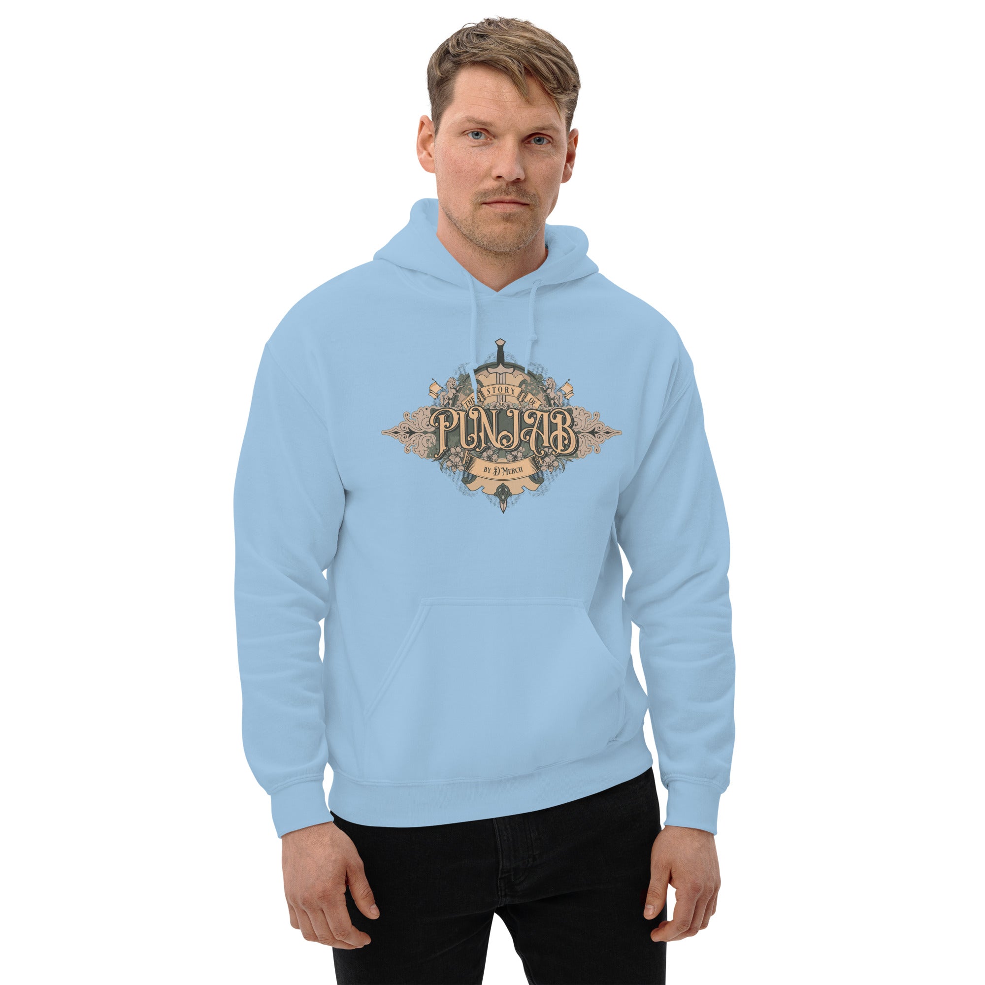Story of Punjab Unisex Hoodie - Soft & Stylish Cotton Pullover for Men & Women - Perfect for Casual Wear, Street Fashion & Winter Comfort