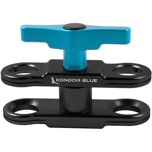 Kondor Blue Cine Magic Arm Center Clamp (Black) - Professional Camera Rig Clamp for DSLR, Mirrorless & Cinema Cameras - Perfect for Filmmaking, Vlogging & Studio Photography