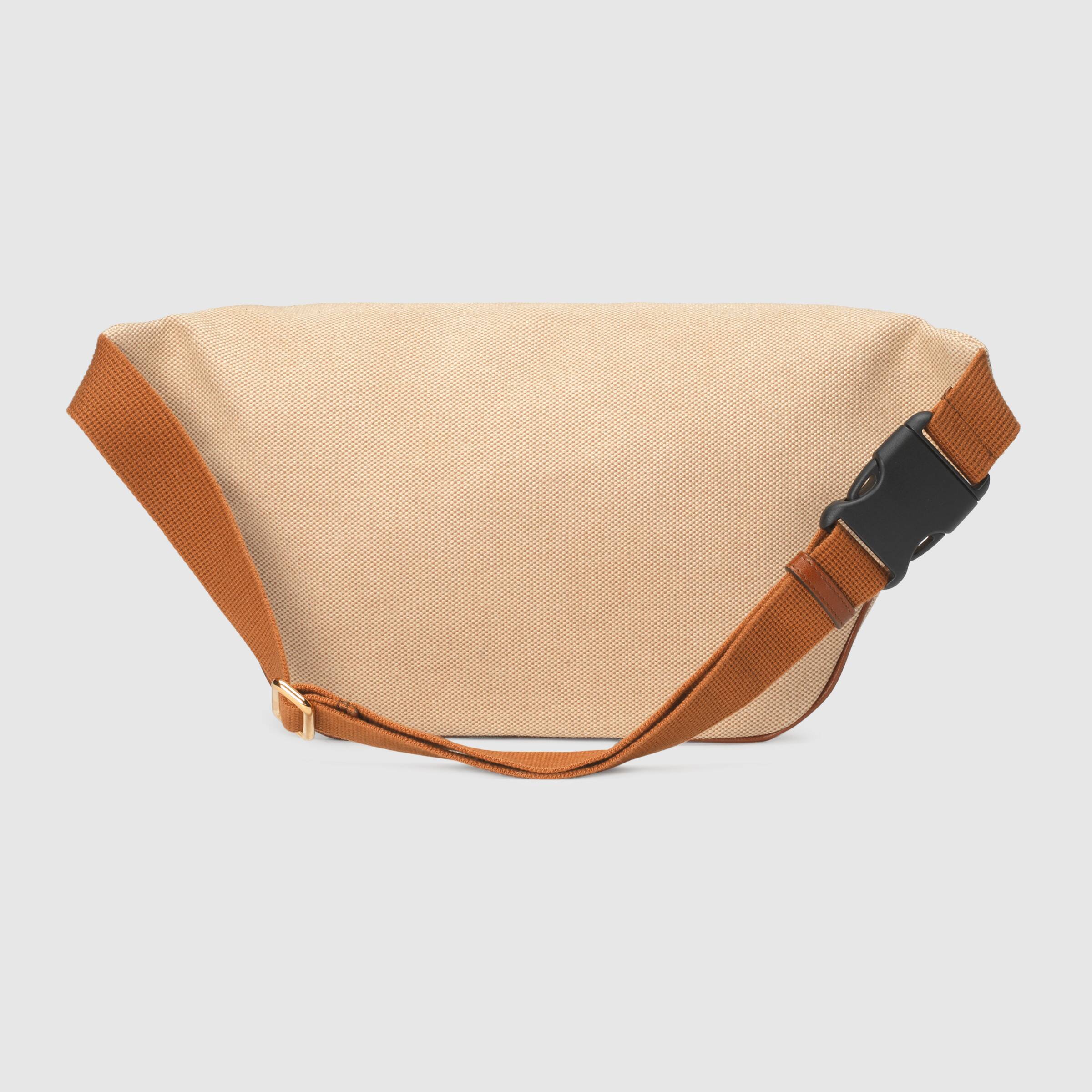 Vintage Gucci Canvas Belt Bag for Women & Men - Stylish Crossbody Fanny Pack for Travel, Concerts & Everyday Use