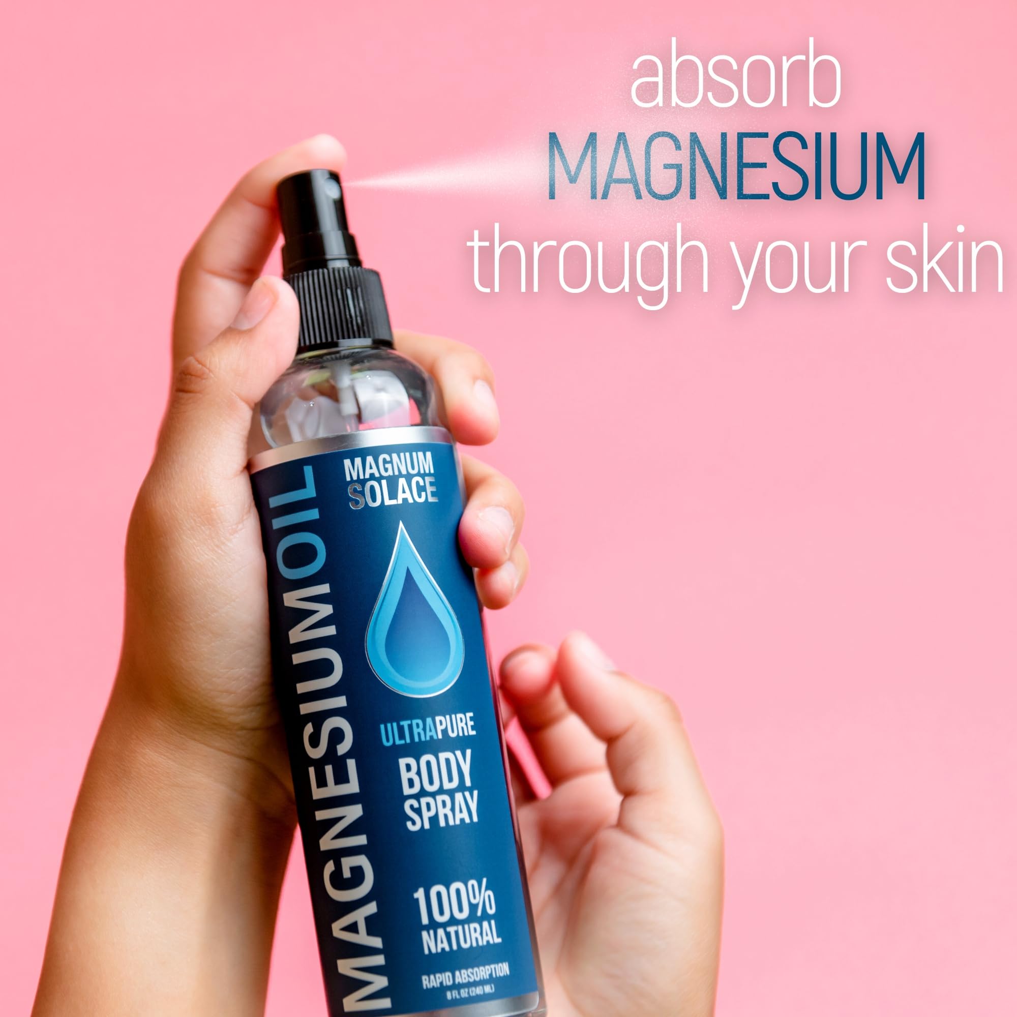 Best Magnesium Spray & Body Butter Cream for Muscle Relaxation & Sleep Support - Natural Pain Relief & Skin Hydration for Athletes & Stress Relief