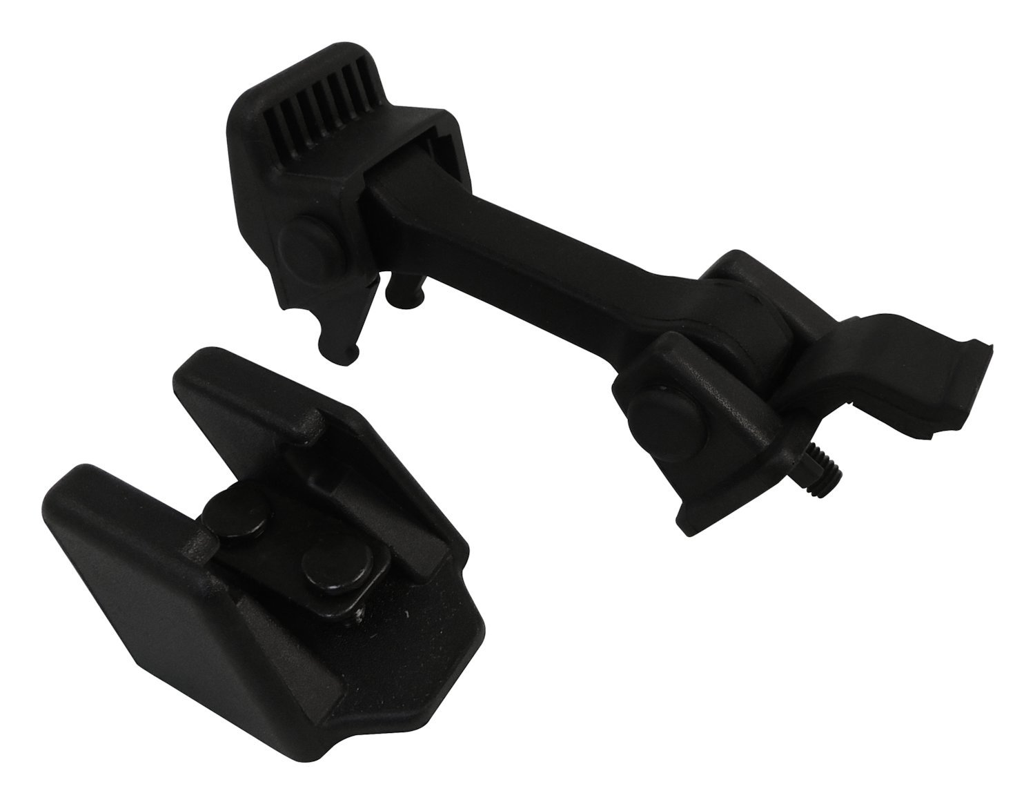 Crown Automotive Hood Catch Kit Body - Black | Durable Hood Latch Replacement for Jeep, Chevy, Ford | Off-Road & Daily Driving Use