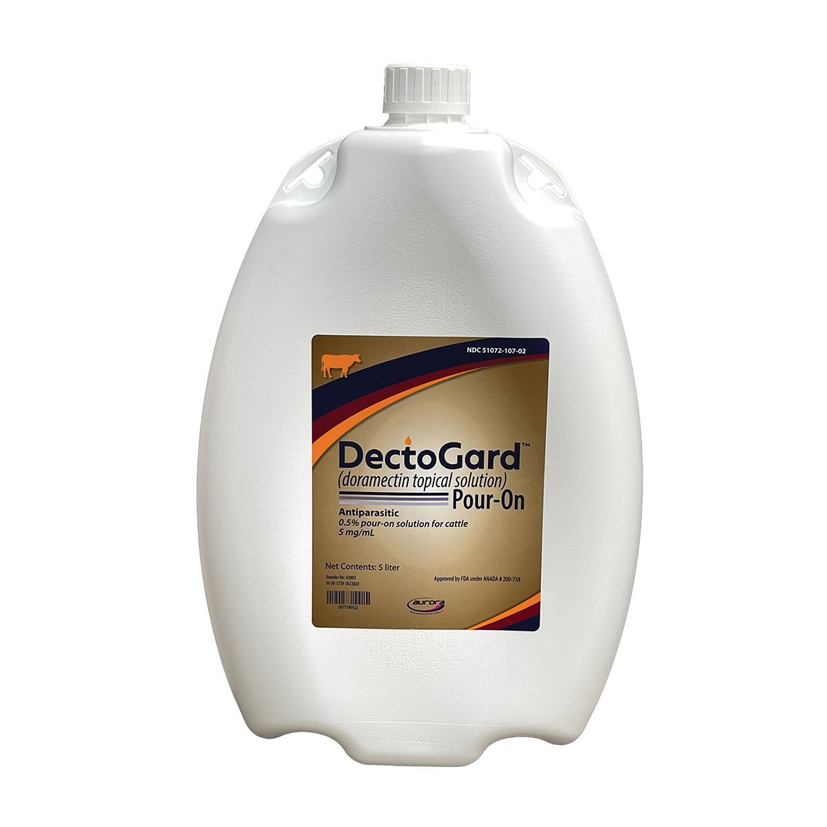 DectoGard™ Pour On Flea & Tick Treatment for Dogs & Cats - Fast-Acting, Long-Lasting Protection for Pets - Ideal for Home, Yard & Outdoor Use
