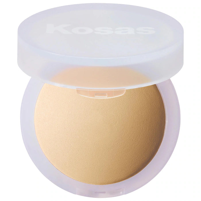 Kosas Cloud Set Baked Setting & Smoothing Powder - Talc-Free, Vegan Makeup Setting Powder for Flawless Finish | Perfect for Oily Skin & Long-Lasting Makeup All Day