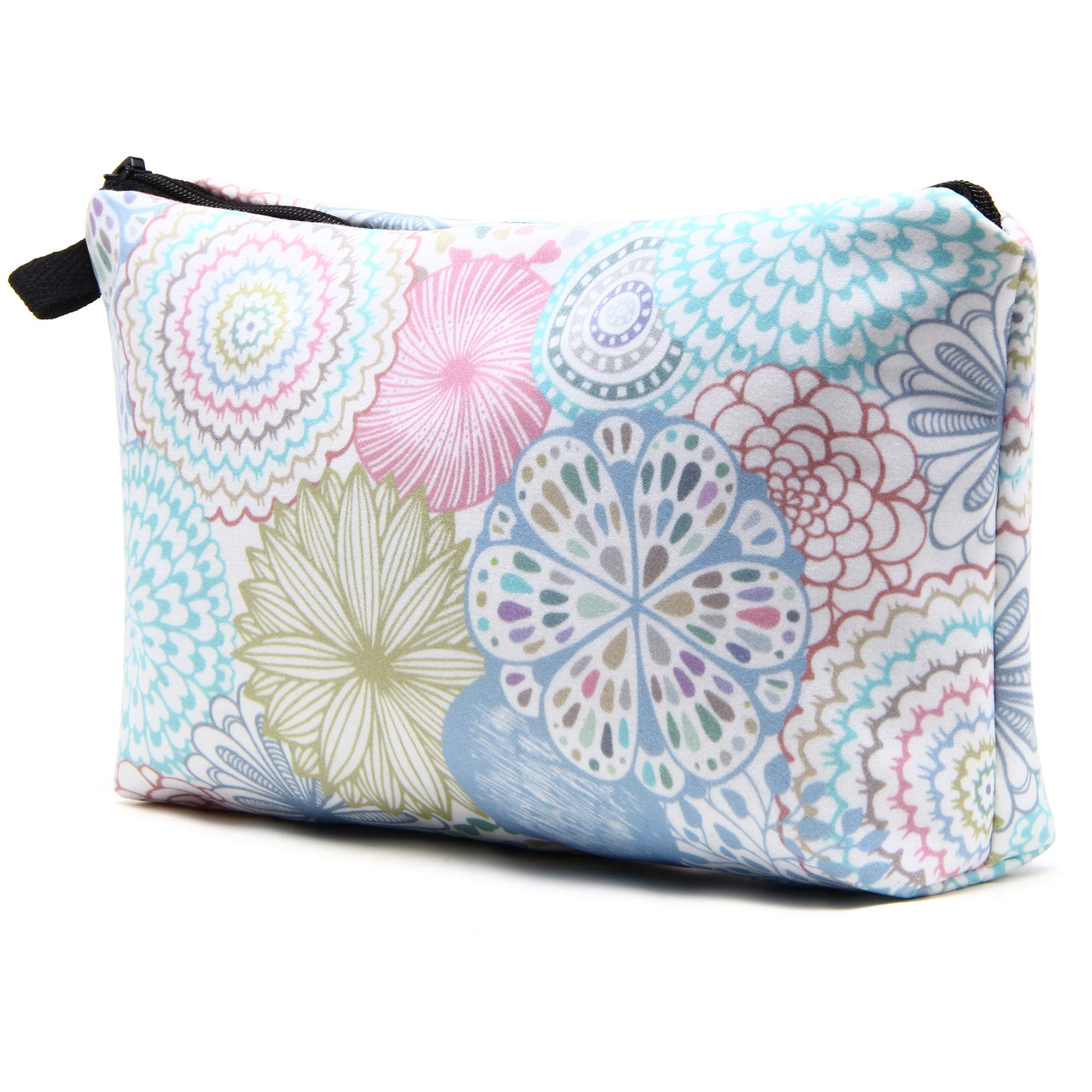 Waterproof Travel Makeup Bag for Women - Portable Cosmetic Pouch & Toiletry Organizer | Perfect for Purse, Gym, Vacation & Daily Essentials Storage