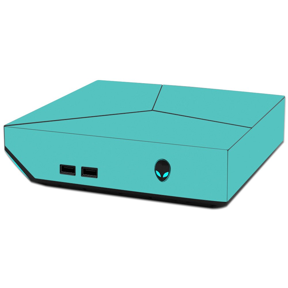 Alienware Steam Machine Skin Cover - Solid Turquoise Vinyl Decal Wrap | Protective & Durable Gaming Accessory | Easy to Apply & Remove | Made in USA | Perfect for PC Gaming Setup & Console Protection