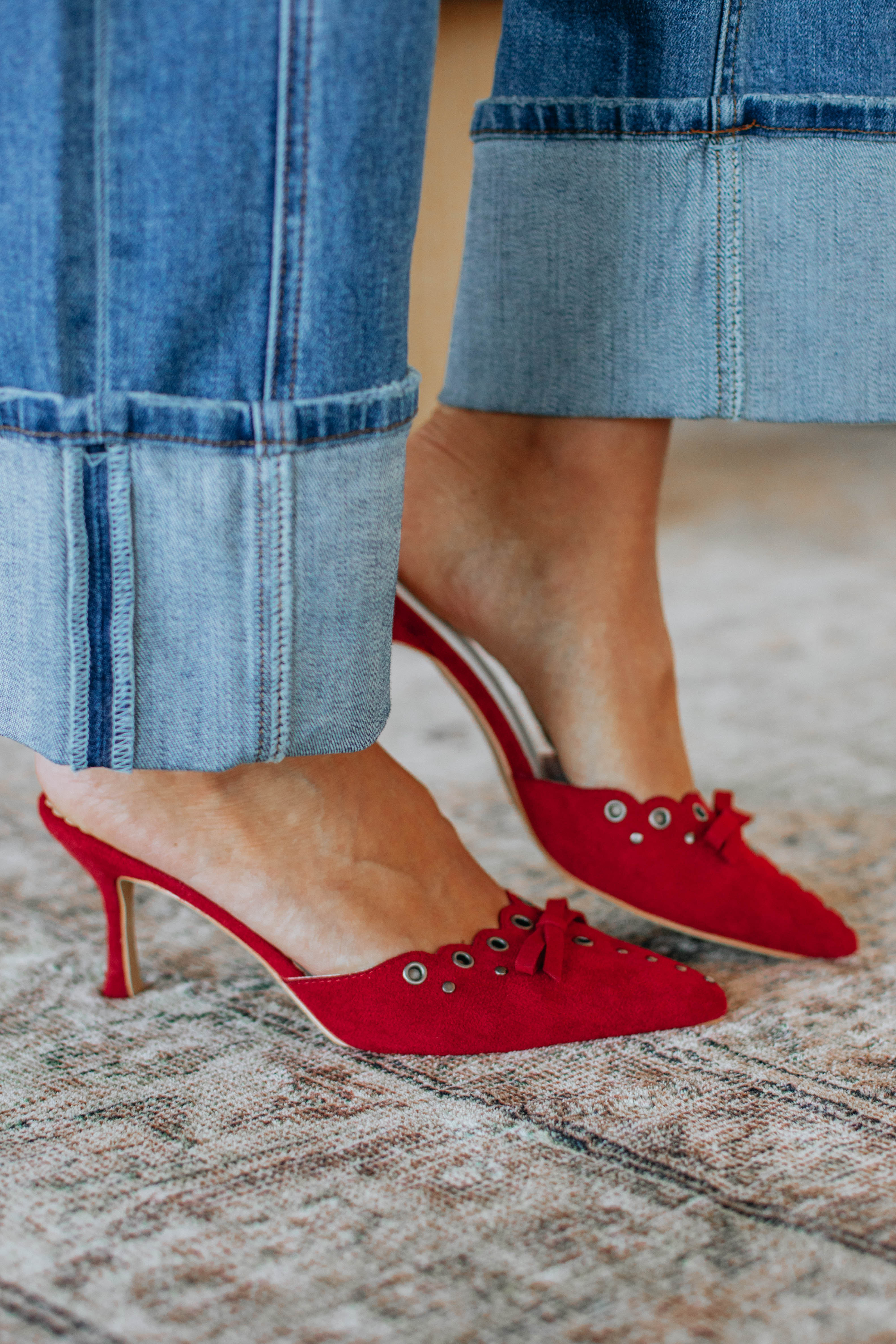 In My Moment Heels - Cherry Red High Heels for Women | Perfect for Parties, Weddings & Special Occasions