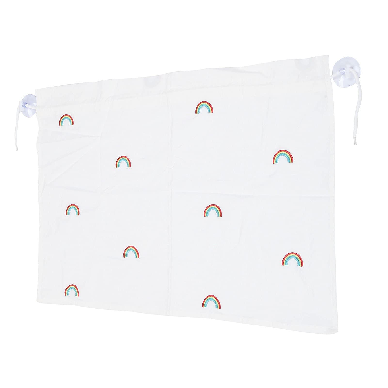 Zerodis Car Sun Shade Curtain - UV Protection Slidable Window Shield for Side Windows (Rainbow Design) | Perfect for Summer Driving, Road Trips & Baby Protection