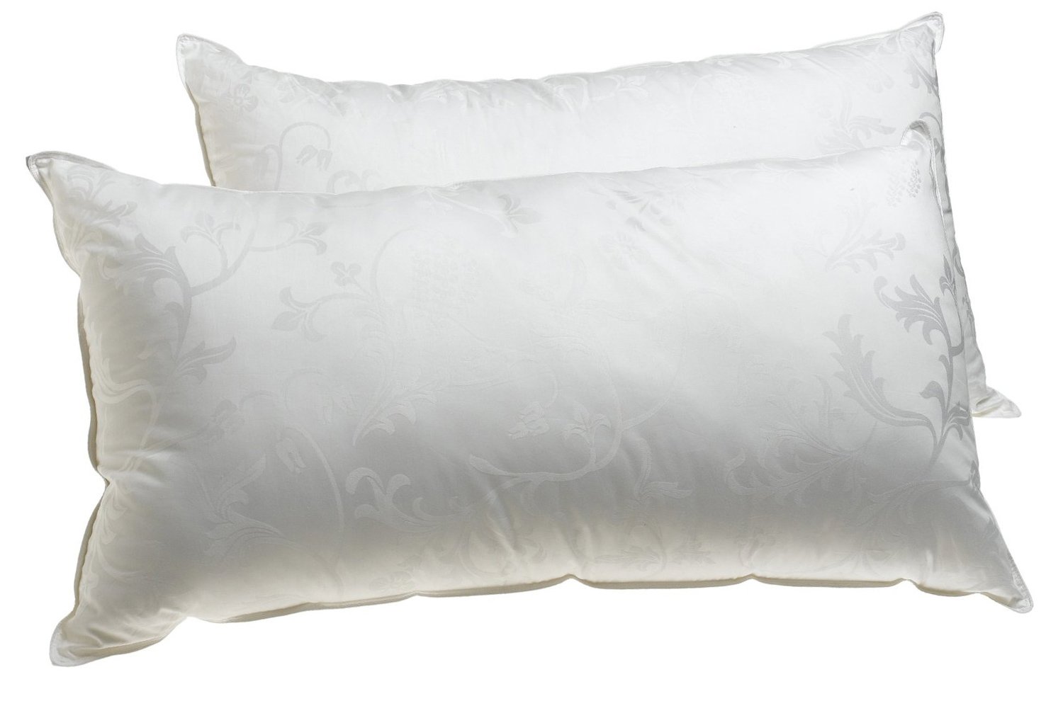 Premium Luxury Hotel Bed Pillows - Ultra Soft & Supportive for Side, Back & Stomach Sleepers - Standard Size White Pillows for Ultimate Comfort at Home or Travel