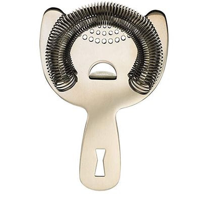 Barfly Heavy Duty 6 Hawthorne Cocktail Strainer - Premium Stainless Steel Bar Tool for Mixologists & Home Bartenders - Perfect for Crafting Martinis, Margaritas & Cocktails