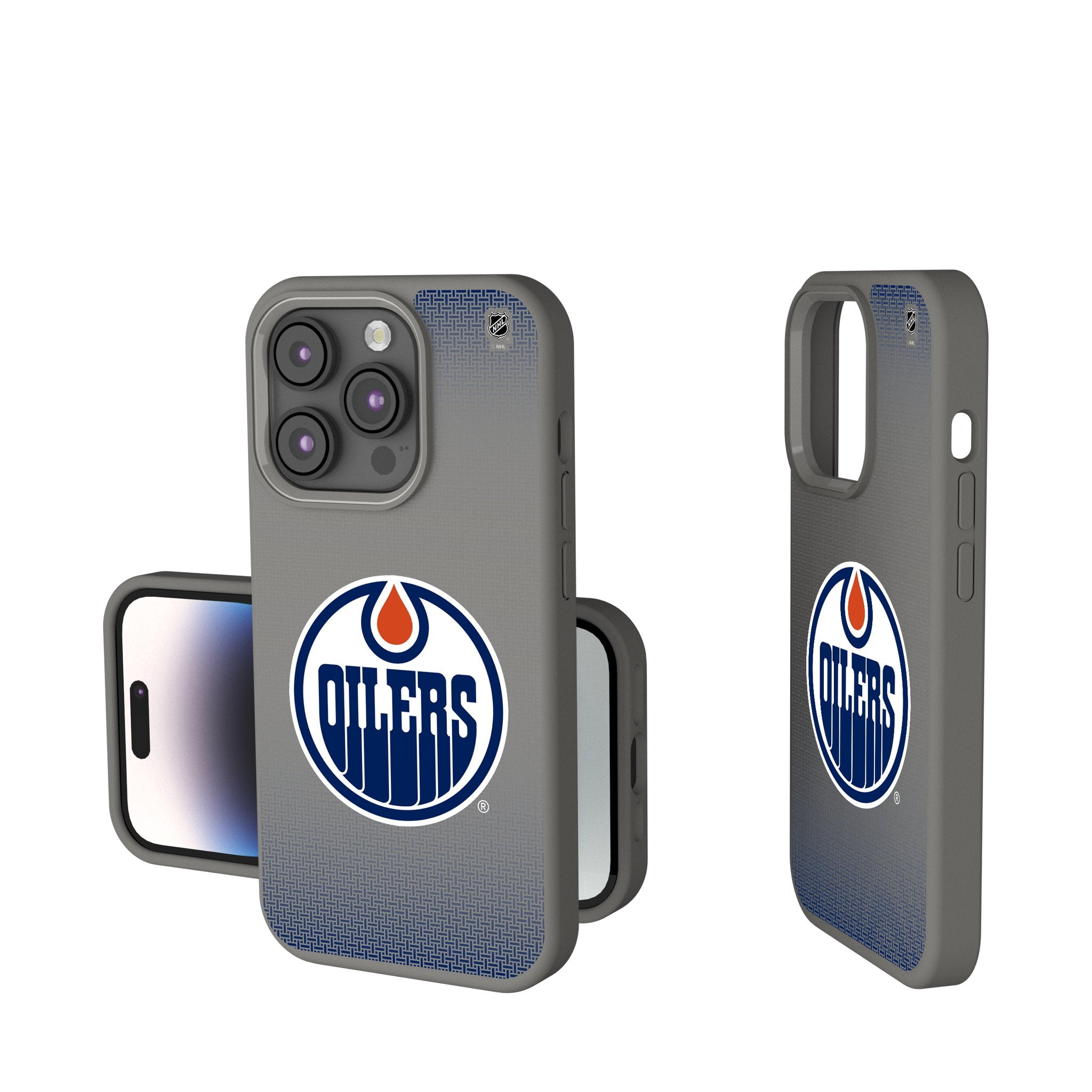 Edmonton Oilers Soft Touch Linen Phone Case - Durable & Stylish Protective Cover for iPhone & Samsung - Perfect for Hockey Fans & Game Days