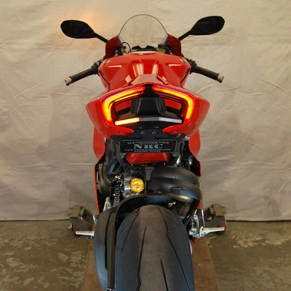 Ducati Panigale V4 Fender Eliminator Kit (2018-Present) - Lightweight Tail Tidy for Motorcycle Customization & Clean Rear End Look