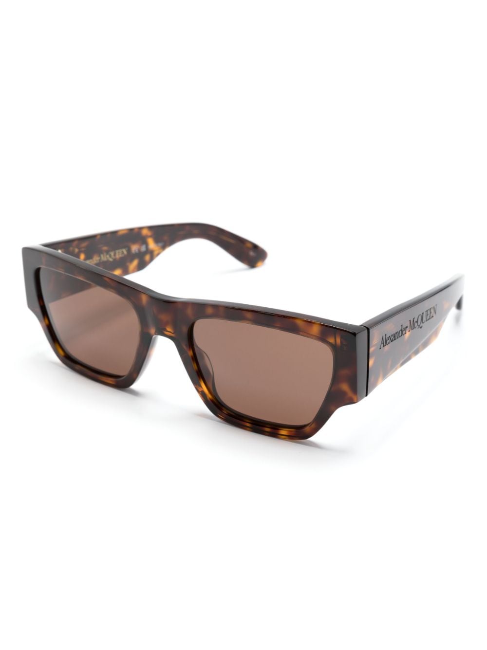 Alexander McQueen Luxury Brown Sunglasses for Women & Men - UV Protection, Fashion Designer Shades for Outdoor, Driving & Travel