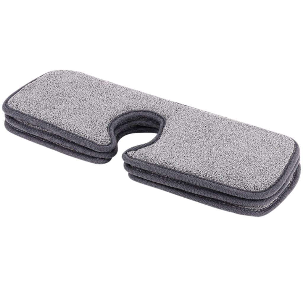 MagiDeal 3-Pack Microfiber Faucet Water Stain Drying Pads - Reusable Sink Splash Guard for Kitchen, RV & Camping - Quick-Dry Absorbent Gray Pads for Stainless Steel Sinks (Perfect for Travel, Outdoor & Home Use)