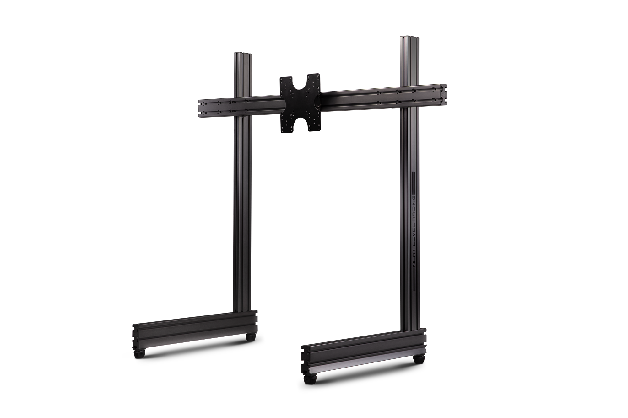 Next Level Racing Elite Freestanding Single Monitor Stand - Adjustable Racing Cockpit Stand for Sim Racing | Perfect for Gaming Setup, Flight Simulation & Home Office Workstation
