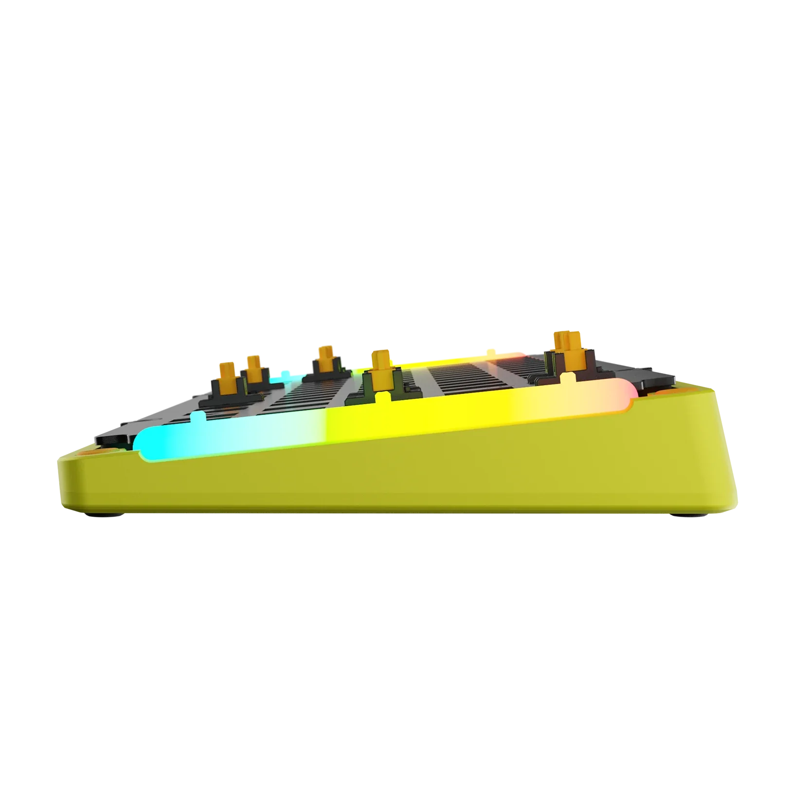 GMMK 3 Limited Edition Metal Bottom Case - Volt Lime 65% Mechanical Keyboard | Premium Gaming & Typing Experience for PC & Mac Users
