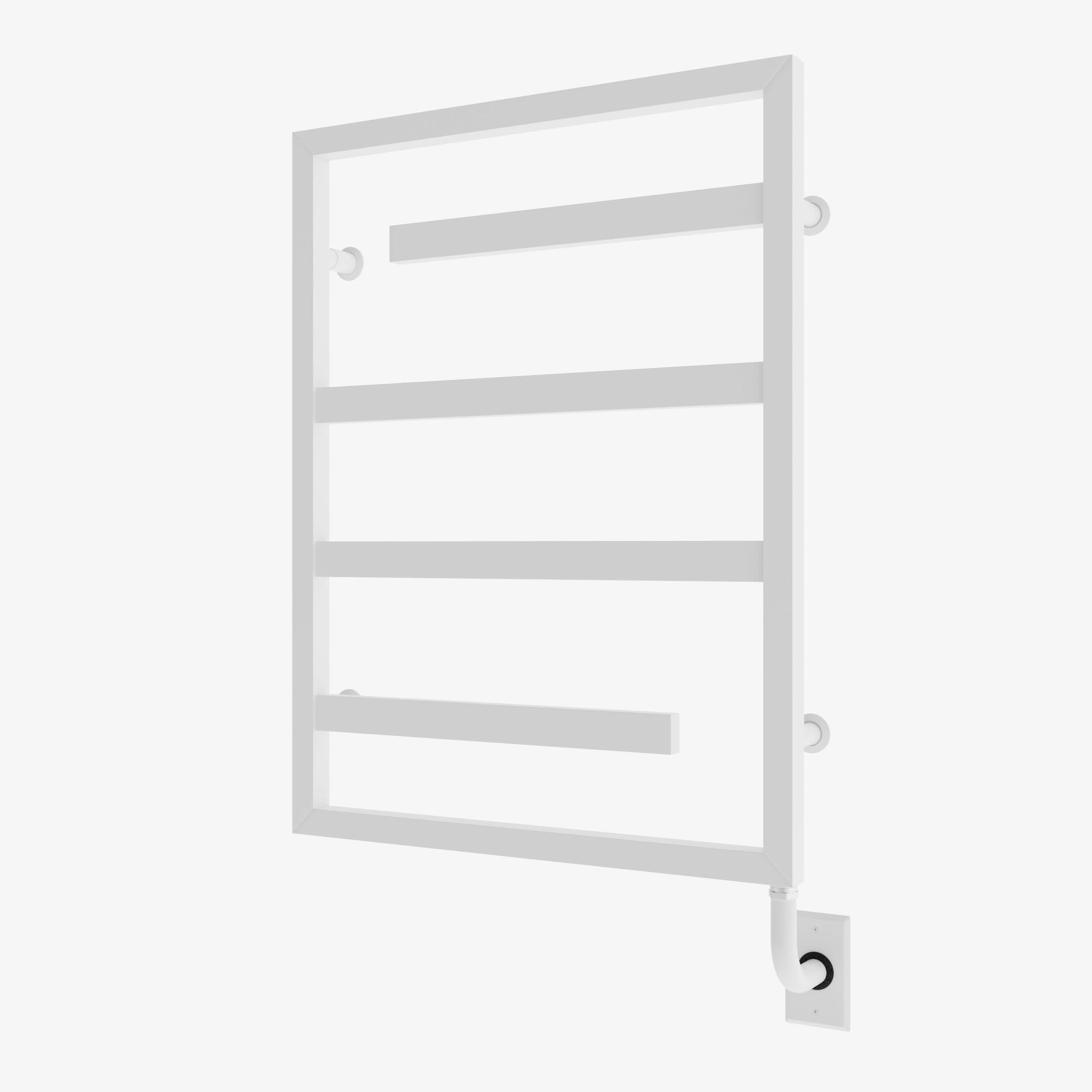 Tuzio Vasto Hardwired or Plug-In Towel Warmer - 23.5