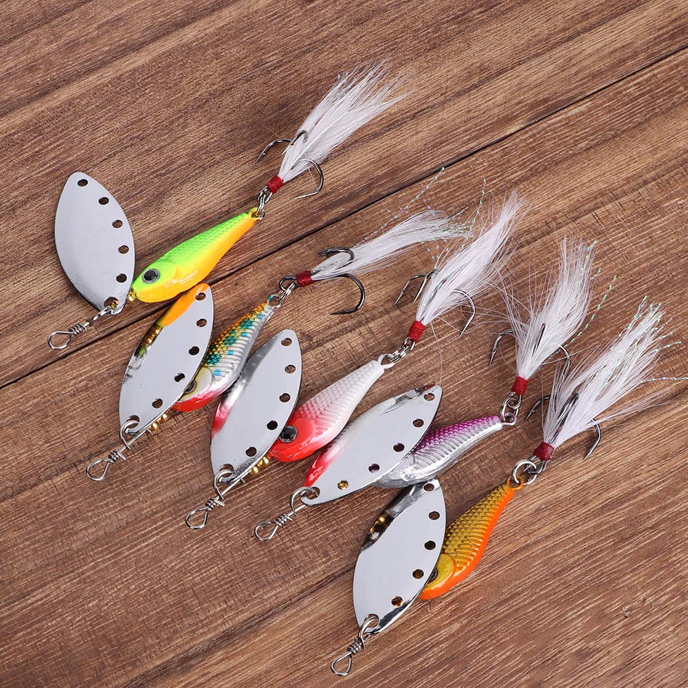 Premium Artificial Fishing Lures - Realistic Fishing Bait Tackle for Adults & Kids - Perfect for Freshwater & Saltwater Fishing - Great Gift for Fishing Lovers (Use for Bass, Trout, Saltwater Game Fish & Outdoor Fishing Adventures)