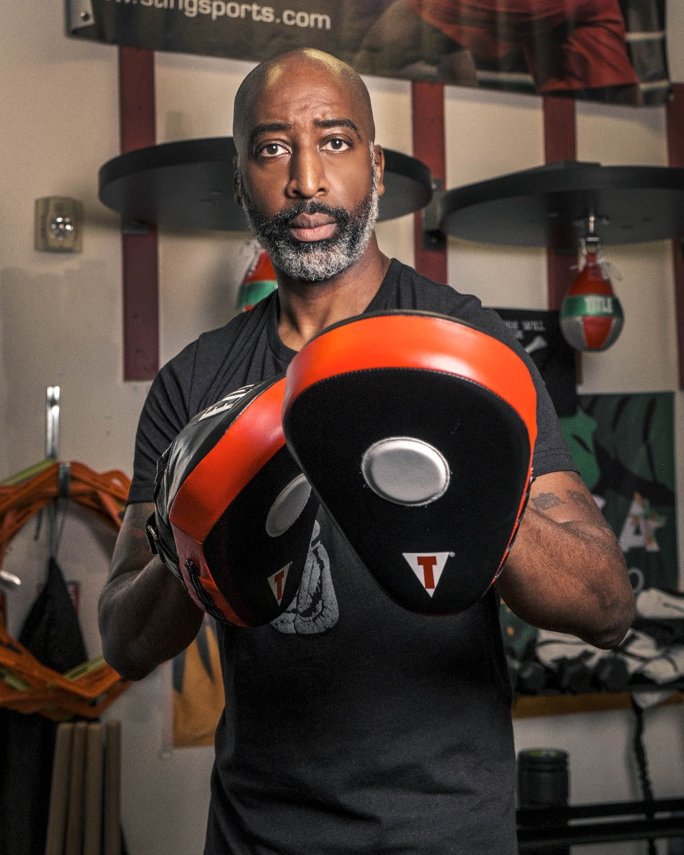 TITLE Boxing Incredi Ball Leather Punch Mitts 2.0 - Premium Training Mitts for Boxing, MMA & Fitness - Perfect for Home Workouts & Gym Training