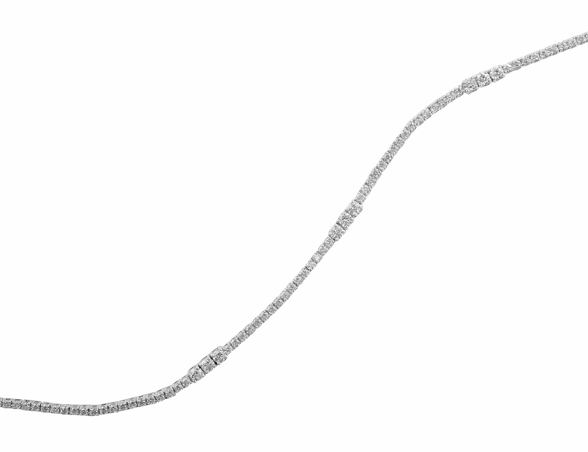 14K White Gold 1.42 Carat Diamond Tennis Bracelet for Women - Elegant Jewelry Gift for Anniversary, Wedding & Special Occasions