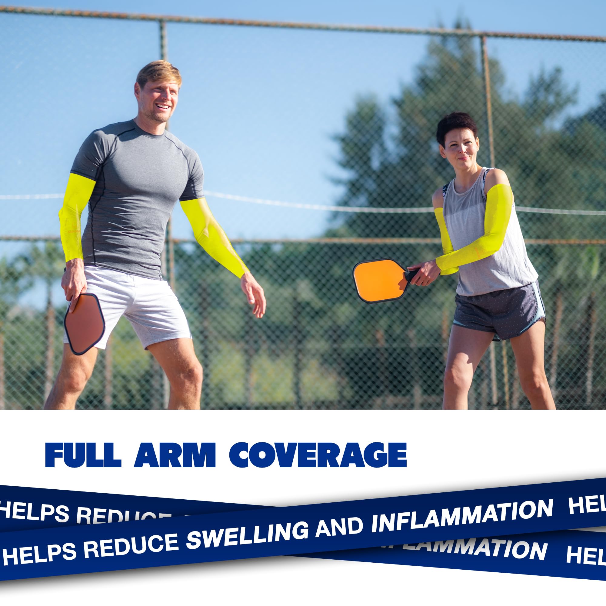 ARMORAY Arm Sleeves for Men & Women - UV Protection Tattoo Cover Up Sleeves - Cooling Compression Sports Arm Sleeves for Basketball, Golf, Football, Running & Outdoor Activities - Sun Protection for Workouts & Daily Wear