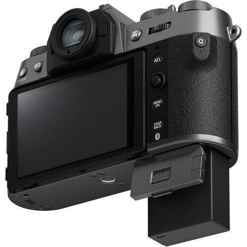FUJIFILM X-T50 Mirrorless Digital Camera - Charcoal Silver | 26.1MP APS-C Sensor, 4K Video, Compact & Lightweight for Travel & Street Photography