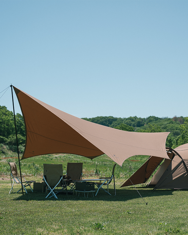 Premium Amenity Tarp TC Set - Durable Waterproof Camping & Outdoor Shelter - Perfect for Hiking, Backpacking, and Emergency Preparedness