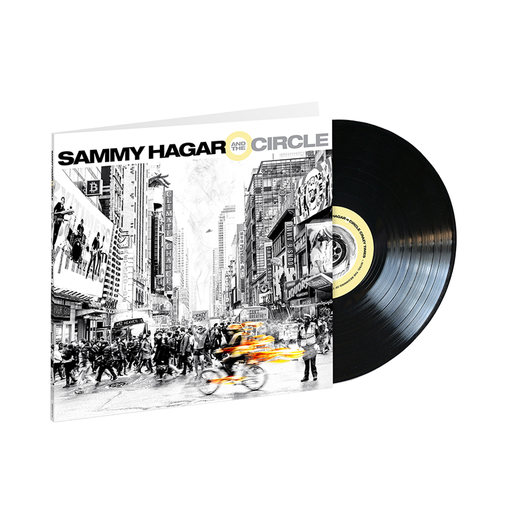 Sammy Hagar & The Circle Crazy Times LP Vinyl Record - Rock Music Album for Collectors & Fans | Perfect for Home Listening & Gifts