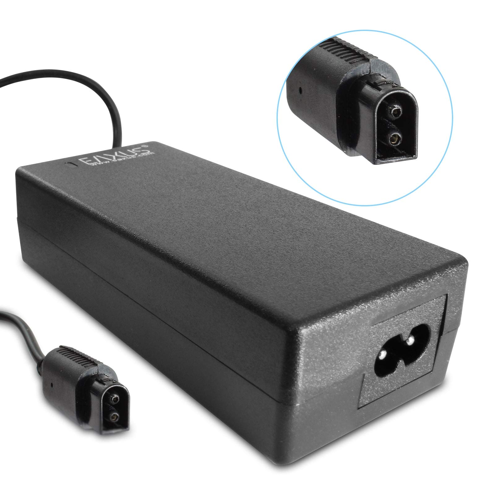 Eaxus® Power Supply for Nintendo GameCube NGC - 2.4M AC Adapter with Long Cable | Perfect for Gaming Setup & Home Entertainment System