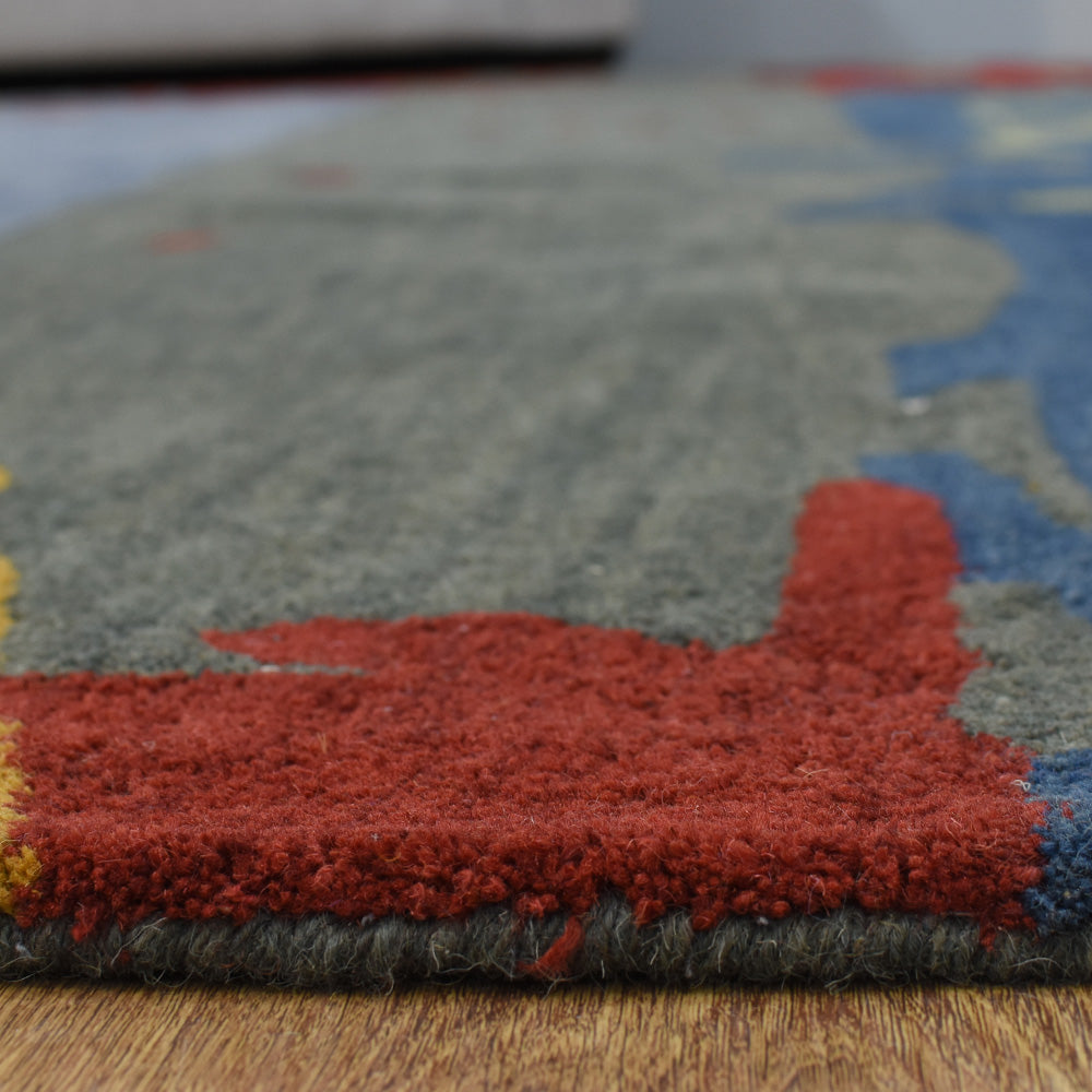 Seraph Hand Tufted Rug - Premium Wool Area Rug for Living Room, Bedroom & Office - Soft & Durable Home Decor