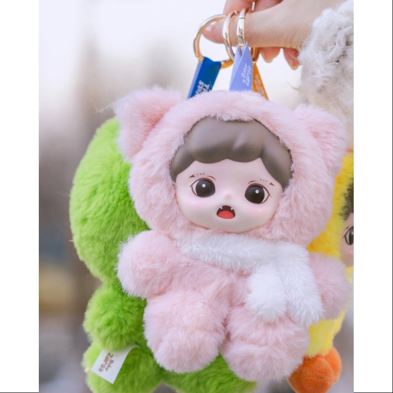 Baby Zoraa Fluffy Cabin Series Vinyl Plush Toy Set - Soft Cuddly Stuffed Animals for Kids, Nursery Decor & Gift Ideas | Perfect for Playtime, Bedroom Decor and Baby Showers