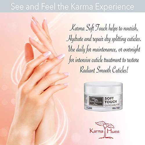 Organic Cuticle Butter Cream - Deeply Nourishes Dry Skin & Strengthens Nails - Perfect for Manicures, Nail Care & Hand Treatment at Home or Salon