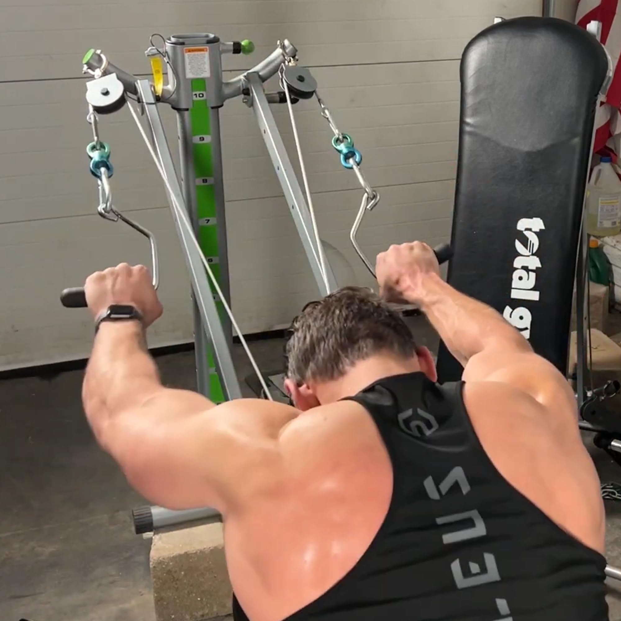 Total Gym APEX - Versatile Home Gym Equipment for Full Body Strength Training & Fitness - Perfect for Home Workouts, Weight Loss & Muscle Building