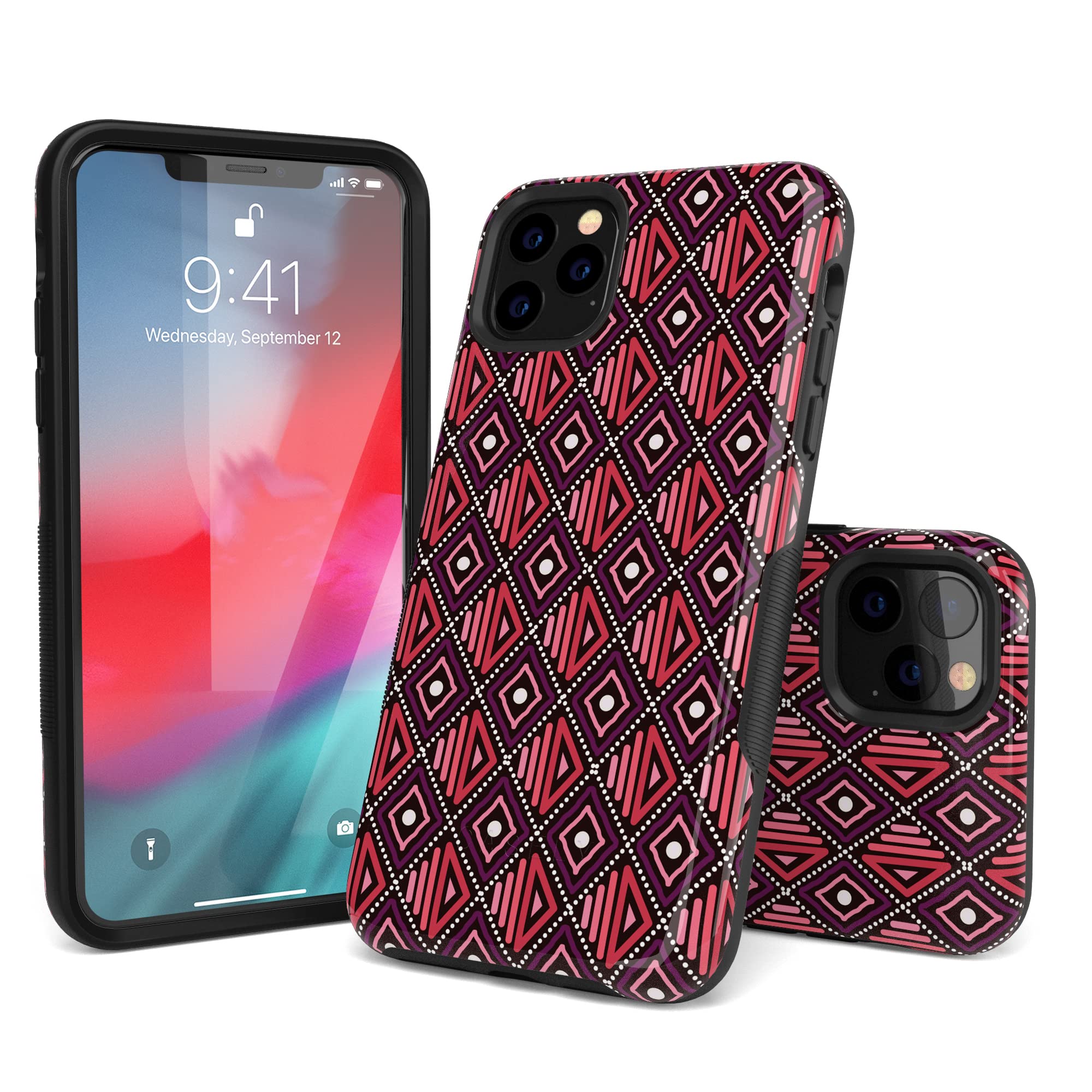 Casely iPhone 11 Pro Case with Good Vibes Only Festival Print - Trendy Protective Phone Cover for iPhone 11 Pro - Perfect for Music Festivals, Concerts & Everyday Use