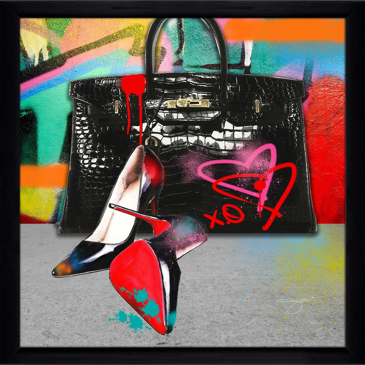 Jodi's 'Bad Decisions 2B' Acrylic Print - Vibrant Wall Art for Home & Office Decor - Perfect for Living Rooms, Bedrooms, and Workspaces