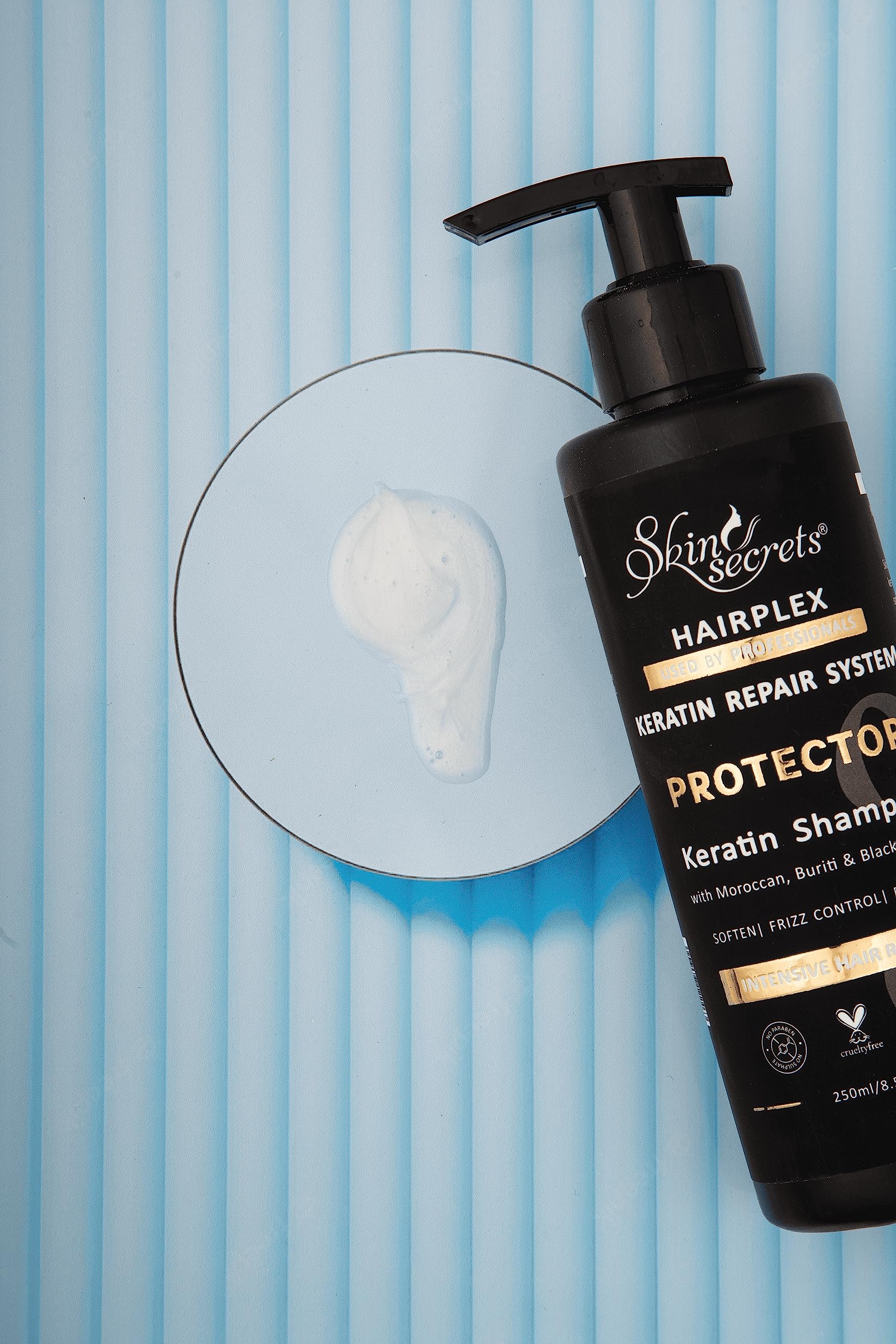 Skin Secrets Ultra Nourishing Post Keratin Shampoo & Conditioner Set (250ml + 250ml) - Paraben, Sulfate & Mineral Oil Free - Repair & Hydrate Chemically Treated Hair for Salon-Quality Results at Home
