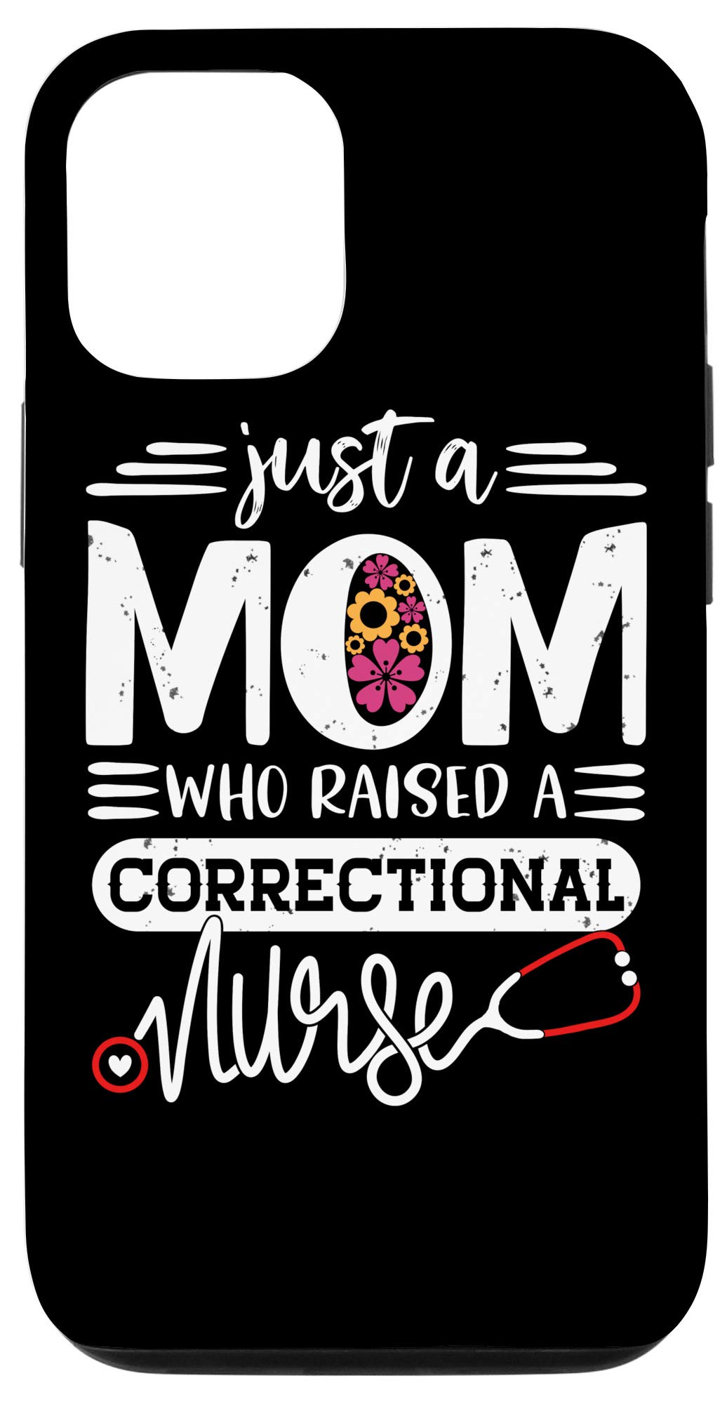 iPhone 12/12 Pro Protective Case - Perfect Gift for Correctional Nurse Moms on Mother's Day | Durable Phone Cover for Work & Daily Use